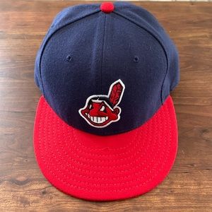 Cleveland Indians New Era fitted cap 7 1/4